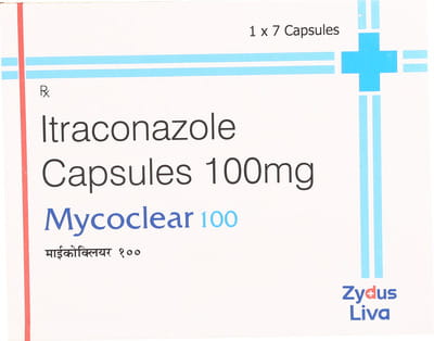Mycoclear 100mg Strip Of 7 Capsules