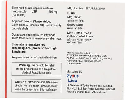 Mycoclear 200mg Capsule 7'S