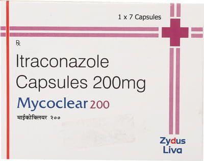 Mycoclear 200mg Capsule 7'S