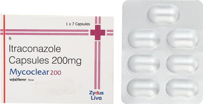 Mycoclear 200mg Capsule 7'S