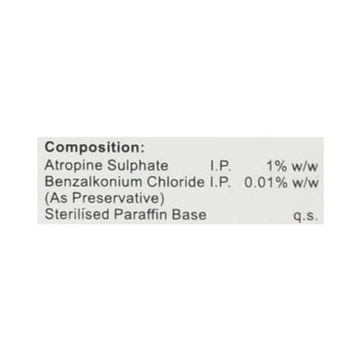 Atropine Sulphate Eye Oint 3gm