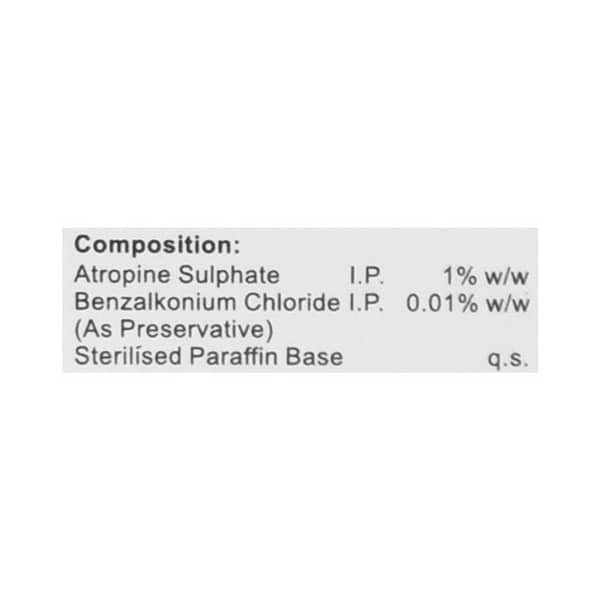 Atropine Sulphate Eye Oint 3Gm