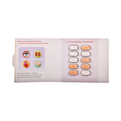 Glimipack Mv 1/0.3mg Strip Of 10 Tablets
