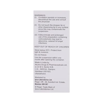 Moxisurge L Bottle Of 5ml Ophthalmic Suspension