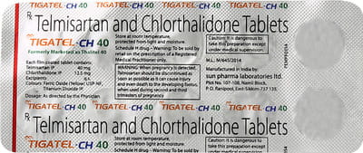 Tigatel Ch 40mg Strip Of 10 Tablets