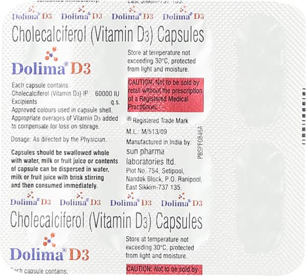 Dolima D3 Capsule