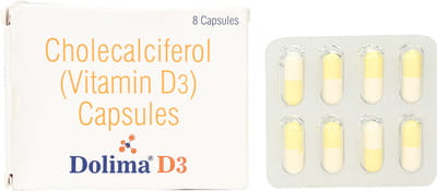 Dolima D3 Strip Of 8 Capsules