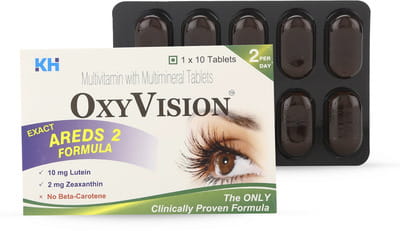 Oxy Vision Strip Of 10 Tablets