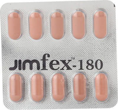 Jimfex 180mg Strip Of 10 Tablets