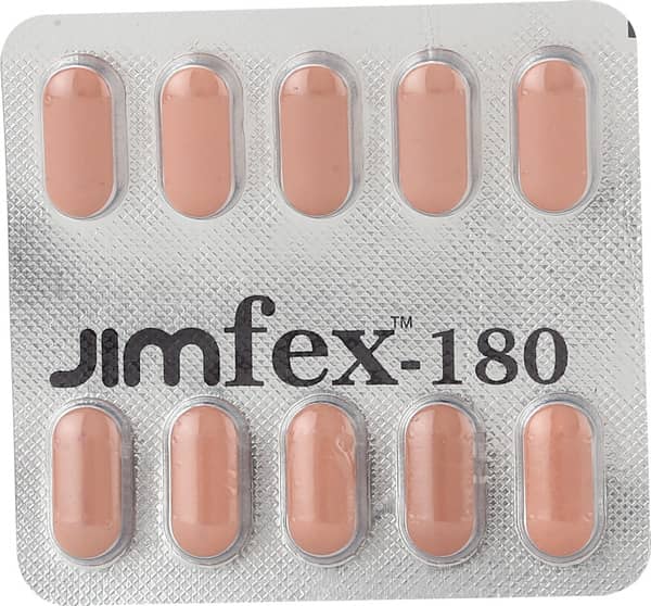 Jimfex 180mg Strip Of 10 Tablets