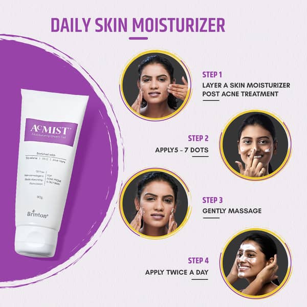 Acmist Moisturizing Tube Of 50gm Cream