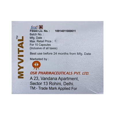 Myvital Strip Of 10 Capsules