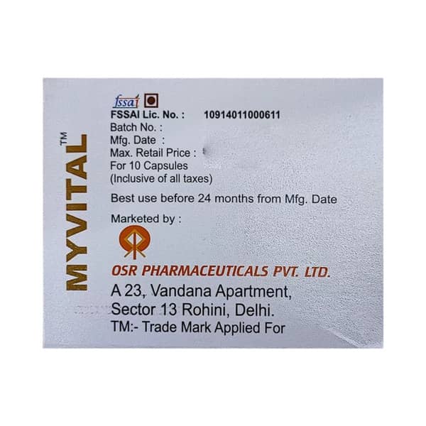 Myvital Strip Of 10 Capsules