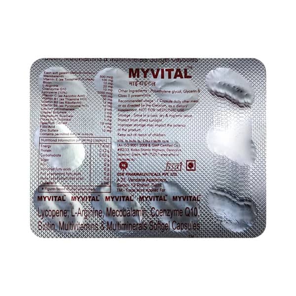 Myvital Strip Of 10 Capsules
