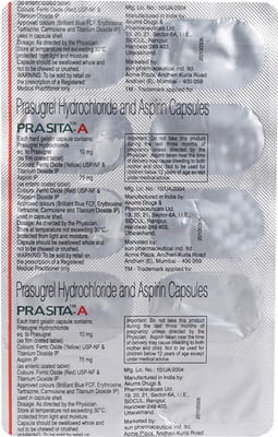 Prasita A Strip Of 10 Capsules