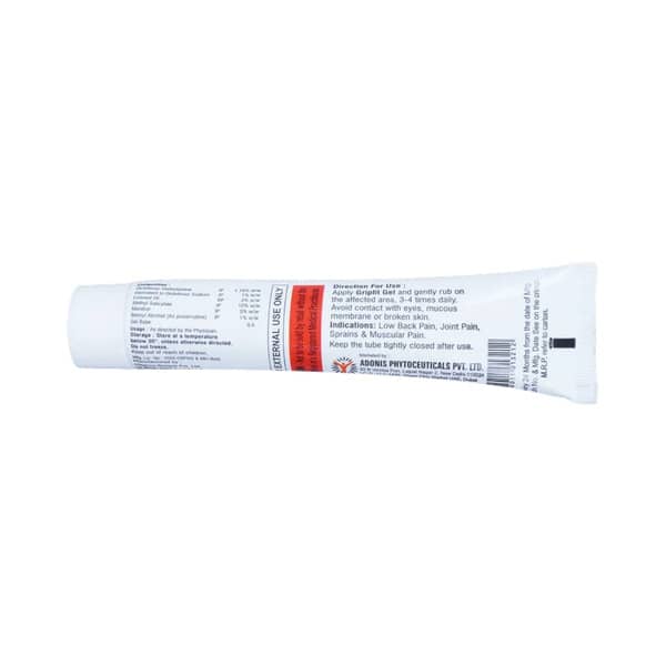 Grip Fit Tube Of 75gm Gel