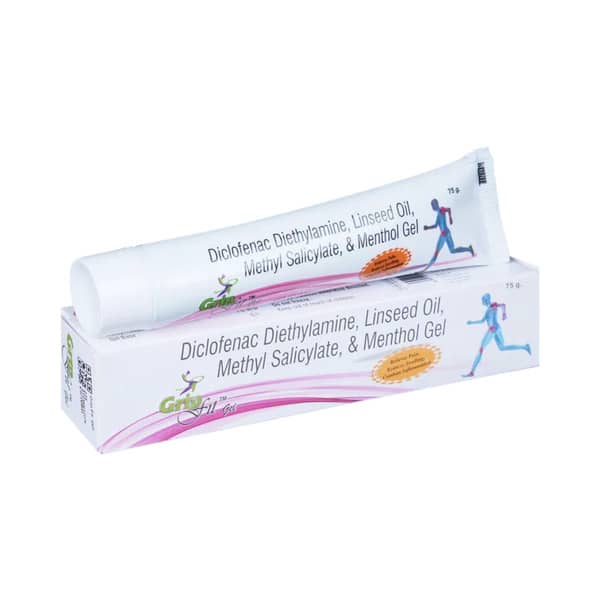 Grip Fit Tube Of 75gm Gel