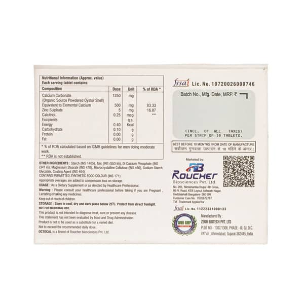 Octocal Strip Of 10 Tablets