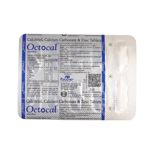 Octocal Strip Of 10 Tablets