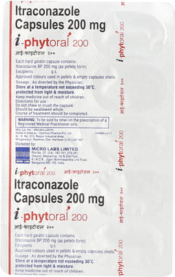 I Phytoral 200mg Strip Of 10 Capsules