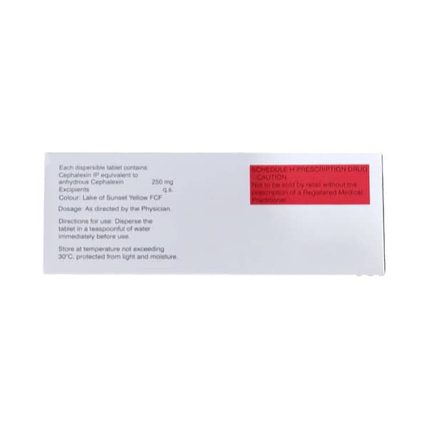 Sporidex Ds 250mg Strip Of 10 Tablets