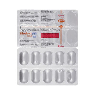 Biodoxi Lb Strip Of 10 Capsules