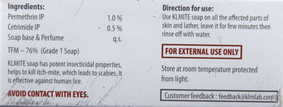 Klmite Box Of 75gm Soap