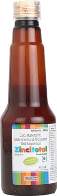 Zincitotal Bottle Of 200ml Suspension