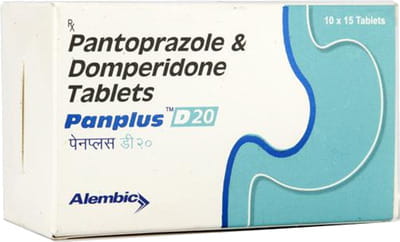 Panplus D 20mg Strip Of 15 Tablets