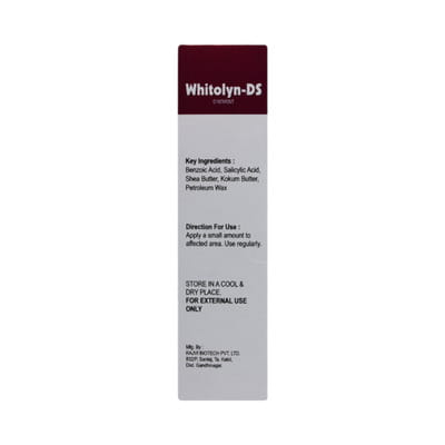 Whitolyn Ds Tube Of 50gm Ointment