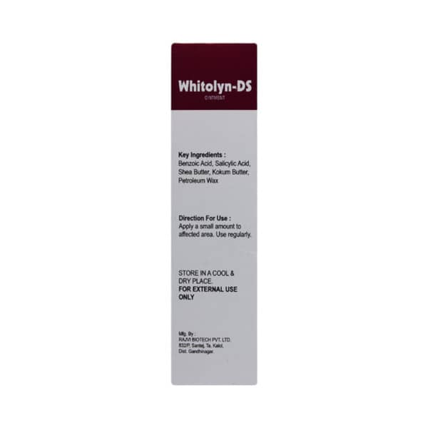 Whitolyn Ds Tube Of 50Gm Ointment
