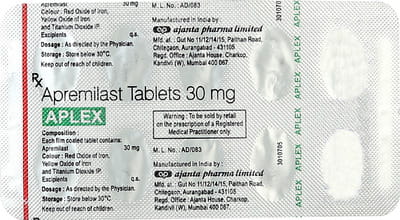Aplex 30mg Strip Of 10 Tablets