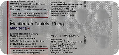 Macitent 10mg Strip Of 10 Tablets