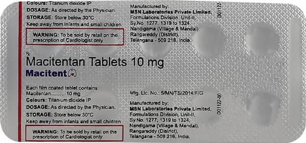 Macitent 10mg Strip Of 10 Tablets