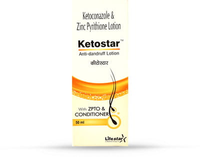 Ketostar Tube Of 50ml Anti Dandruff Lotion