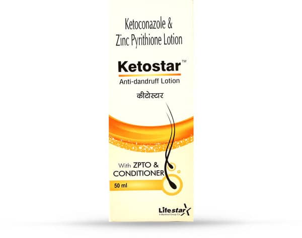 Ketostar Tube Of 50ml Anti Dandruff Lotion