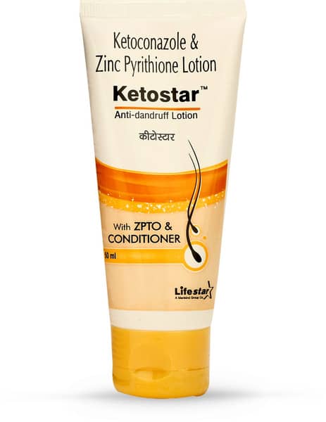 Ketostar Tube Of 50ml Anti Dandruff Lotion