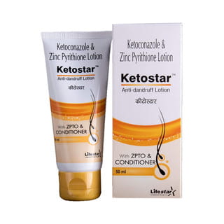 Ketostar Tube Of 50Ml Anti Dandruff Lotion