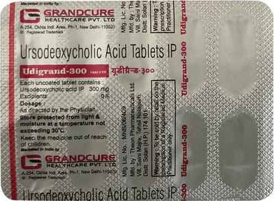Udigrand 300mg Strip Of 10 Tablets