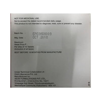 Cobaforte Cd3 Strip Of 10 Tablets