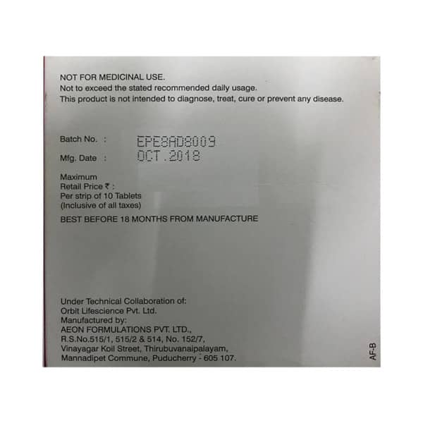 Cobaforte Cd3 Strip Of 10 Tablets