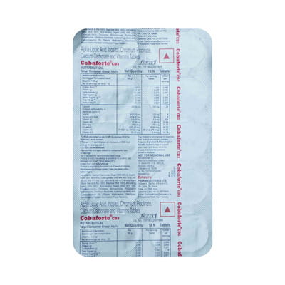 Cobaforte Cd3 Strip Of 10 Tablets