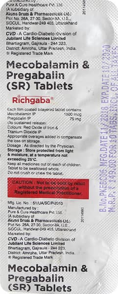 Richgaba Strip Of 10 Tablets