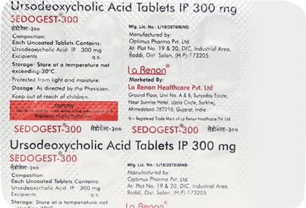 Sedogest 300mg Strip Of 10 Tablets