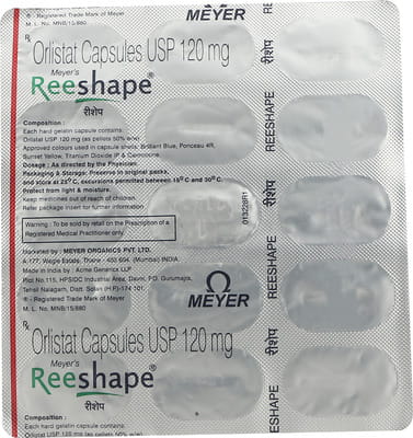 Reeshape 120mg Strip Of 15 Capsules