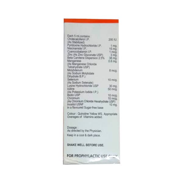 Sixavit Sugar Free Bottle Of 200ml Suspension