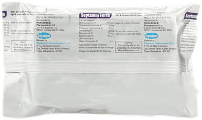 Septamin Forte Ampoule Of 2ml Injection