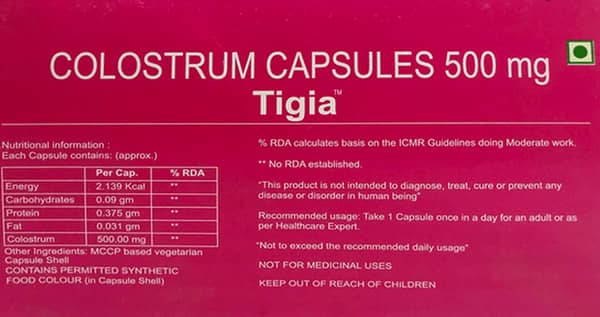Tigia 500mg Strip Of 10 Capsules