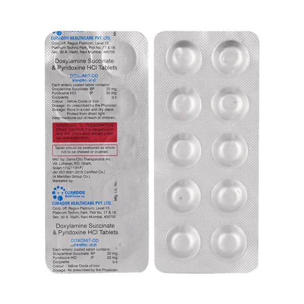 Doxomit Od Strip Of 10 Tablets