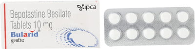 Bularid 10mg Strip Of 10 Tablets